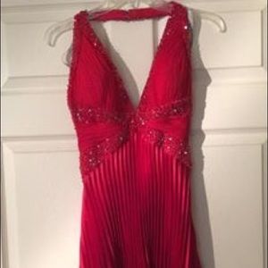 FUN open back sparkly formal dress